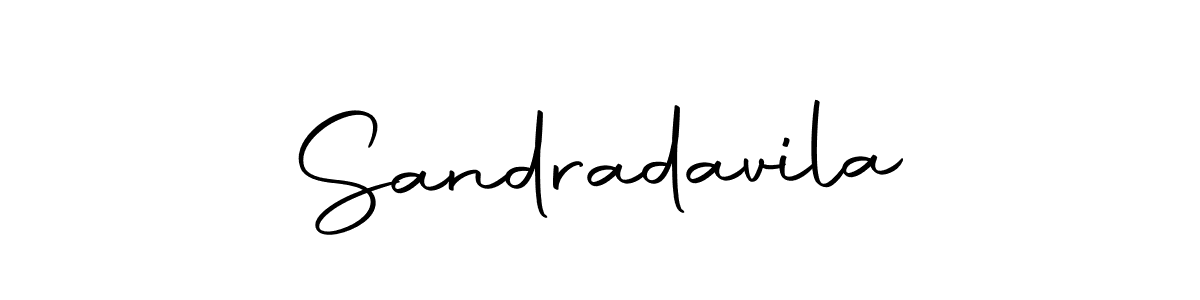 The best way (Autography-DOLnW) to make a short signature is to pick only two or three words in your name. The name Sandradavila include a total of six letters. For converting this name. Sandradavila signature style 10 images and pictures png