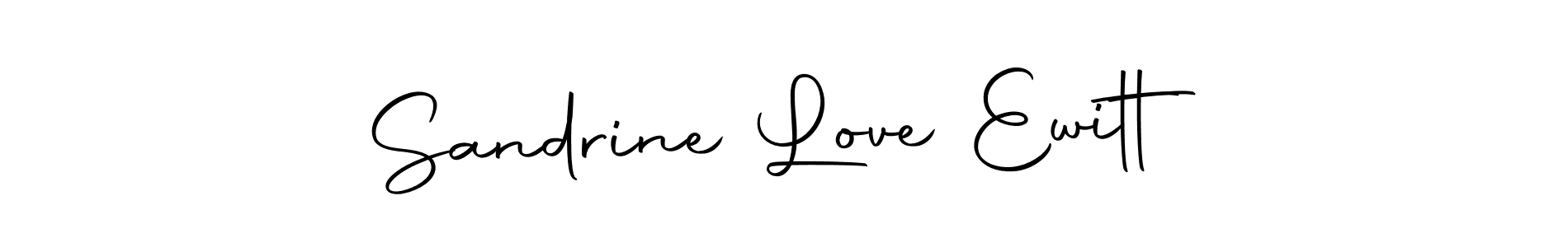 You should practise on your own different ways (Autography-DOLnW) to write your name (Sandrine Love Ewitt) in signature. don't let someone else do it for you. Sandrine Love Ewitt signature style 10 images and pictures png