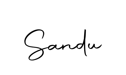 Use a signature maker to create a handwritten signature online. With this signature software, you can design (Autography-DOLnW) your own signature for name Sandu. Sandu signature style 10 images and pictures png