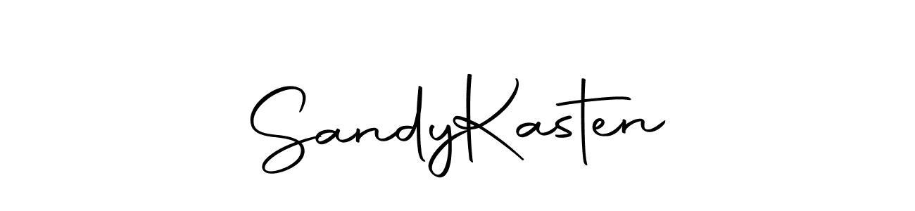 How to make Sandy  Kasten name signature. Use Autography-DOLnW style for creating short signs online. This is the latest handwritten sign. Sandy  Kasten signature style 10 images and pictures png