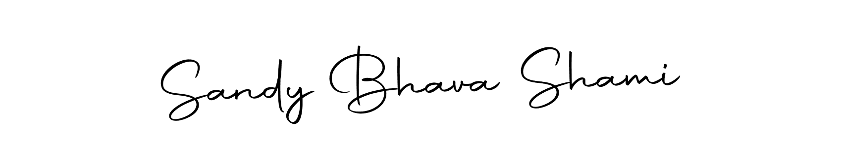 How to make Sandy Bhava Shami signature? Autography-DOLnW is a professional autograph style. Create handwritten signature for Sandy Bhava Shami name. Sandy Bhava Shami signature style 10 images and pictures png