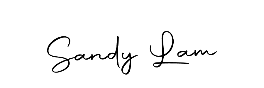 How to make Sandy Lam name signature. Use Autography-DOLnW style for creating short signs online. This is the latest handwritten sign. Sandy Lam signature style 10 images and pictures png