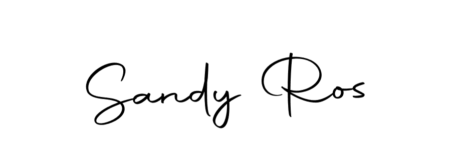 Make a beautiful signature design for name Sandy Ros. Use this online signature maker to create a handwritten signature for free. Sandy Ros signature style 10 images and pictures png