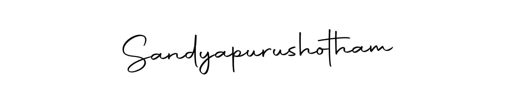 Also we have Sandyapurushotham name is the best signature style. Create professional handwritten signature collection using Autography-DOLnW autograph style. Sandyapurushotham signature style 10 images and pictures png