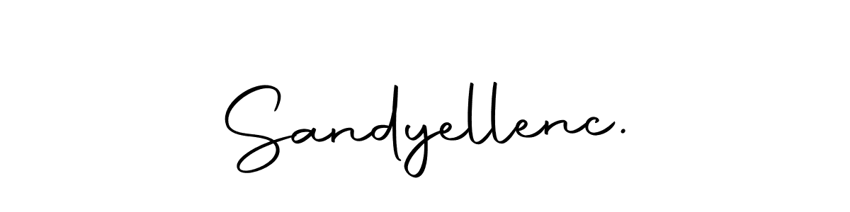 Here are the top 10 professional signature styles for the name Sandyellenc.. These are the best autograph styles you can use for your name. Sandyellenc. signature style 10 images and pictures png