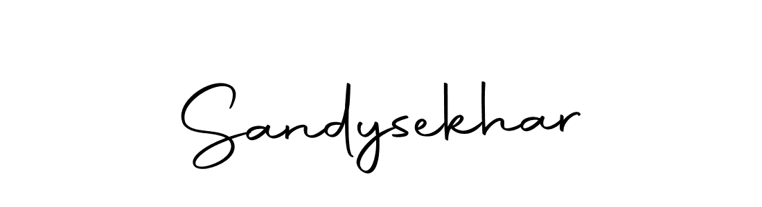 Make a beautiful signature design for name Sandysekhar. Use this online signature maker to create a handwritten signature for free. Sandysekhar signature style 10 images and pictures png