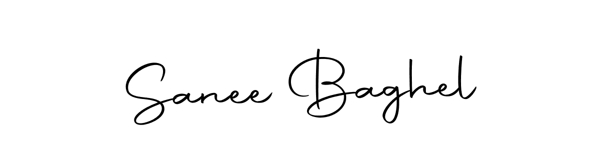 Make a beautiful signature design for name Sanee Baghel. Use this online signature maker to create a handwritten signature for free. Sanee Baghel signature style 10 images and pictures png