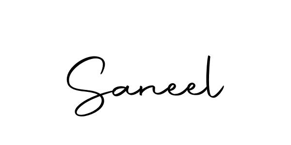 Make a beautiful signature design for name Saneel. With this signature (Autography-DOLnW) style, you can create a handwritten signature for free. Saneel signature style 10 images and pictures png