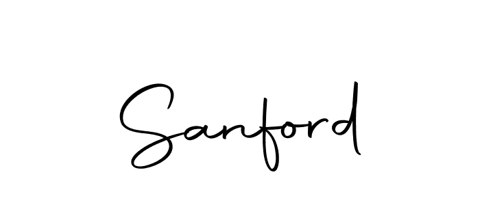 Use a signature maker to create a handwritten signature online. With this signature software, you can design (Autography-DOLnW) your own signature for name Sanford. Sanford signature style 10 images and pictures png