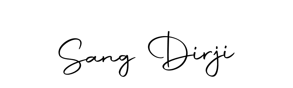 Make a beautiful signature design for name Sang Dirji. With this signature (Autography-DOLnW) style, you can create a handwritten signature for free. Sang Dirji signature style 10 images and pictures png