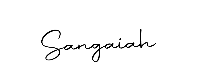 The best way (Autography-DOLnW) to make a short signature is to pick only two or three words in your name. The name Sangaiah include a total of six letters. For converting this name. Sangaiah signature style 10 images and pictures png