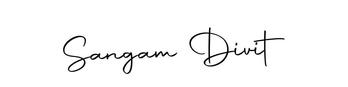 Design your own signature with our free online signature maker. With this signature software, you can create a handwritten (Autography-DOLnW) signature for name Sangam Divit. Sangam Divit signature style 10 images and pictures png