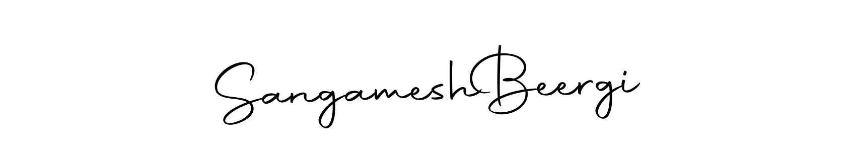Make a beautiful signature design for name Sangamesh  Beergi. With this signature (Autography-DOLnW) style, you can create a handwritten signature for free. Sangamesh  Beergi signature style 10 images and pictures png