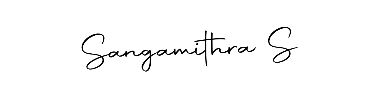 It looks lik you need a new signature style for name Sangamithra S. Design unique handwritten (Autography-DOLnW) signature with our free signature maker in just a few clicks. Sangamithra S signature style 10 images and pictures png