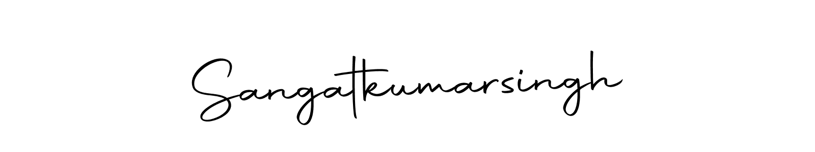 How to make Sangatkumarsingh signature? Autography-DOLnW is a professional autograph style. Create handwritten signature for Sangatkumarsingh name. Sangatkumarsingh signature style 10 images and pictures png