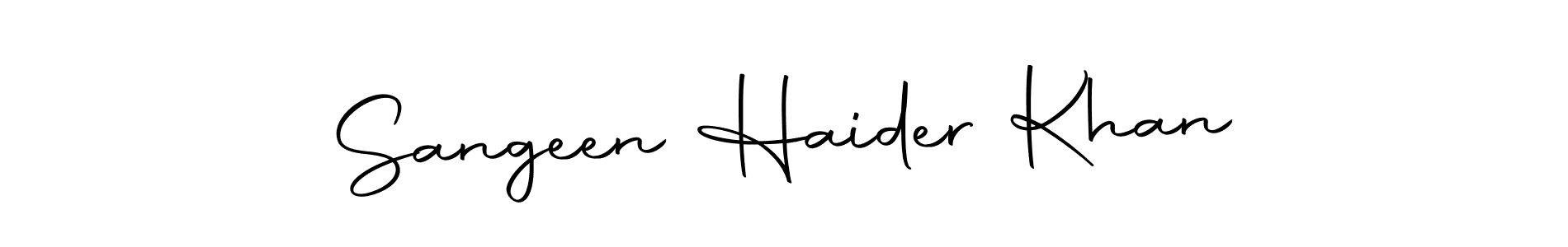Also You can easily find your signature by using the search form. We will create Sangeen Haider Khan name handwritten signature images for you free of cost using Autography-DOLnW sign style. Sangeen Haider Khan signature style 10 images and pictures png
