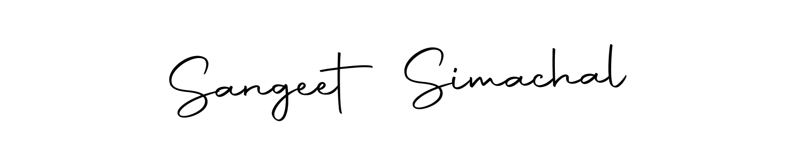 You can use this online signature creator to create a handwritten signature for the name Sangeet Simachal. This is the best online autograph maker. Sangeet Simachal signature style 10 images and pictures png