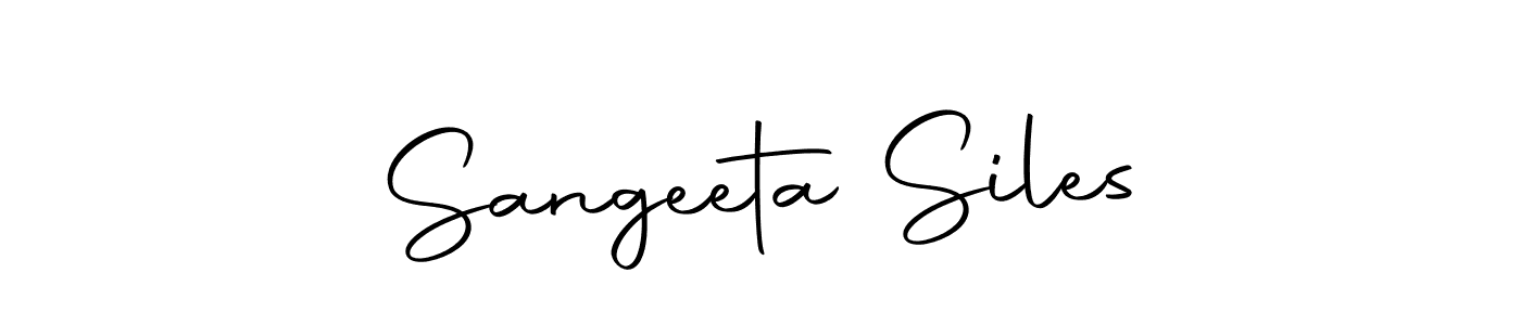 Similarly Autography-DOLnW is the best handwritten signature design. Signature creator online .You can use it as an online autograph creator for name Sangeeta Siles. Sangeeta Siles signature style 10 images and pictures png