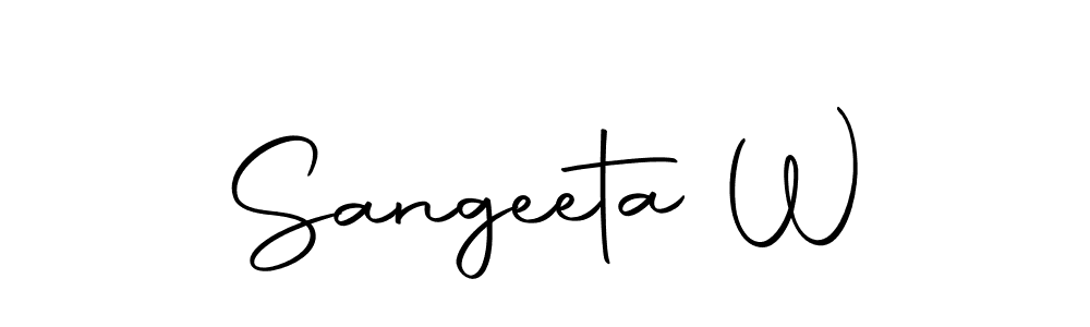 Also You can easily find your signature by using the search form. We will create Sangeeta W name handwritten signature images for you free of cost using Autography-DOLnW sign style. Sangeeta W signature style 10 images and pictures png