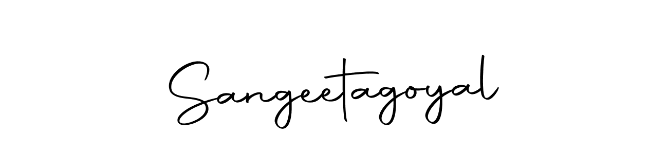 How to make Sangeetagoyal signature? Autography-DOLnW is a professional autograph style. Create handwritten signature for Sangeetagoyal name. Sangeetagoyal signature style 10 images and pictures png