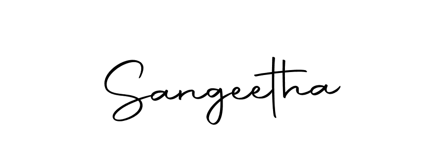 Use a signature maker to create a handwritten signature online. With this signature software, you can design (Autography-DOLnW) your own signature for name Sangeetha. Sangeetha signature style 10 images and pictures png