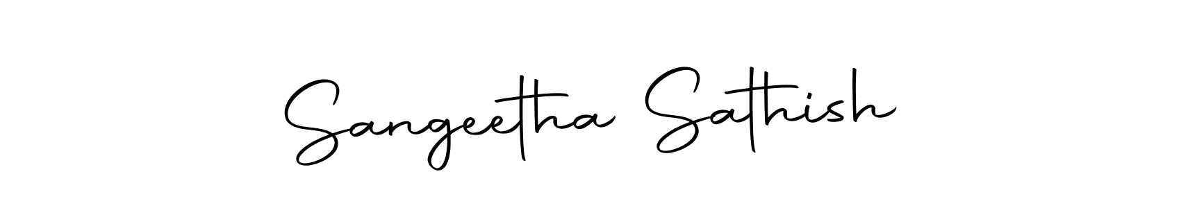 Make a beautiful signature design for name Sangeetha Sathish. With this signature (Autography-DOLnW) style, you can create a handwritten signature for free. Sangeetha Sathish signature style 10 images and pictures png