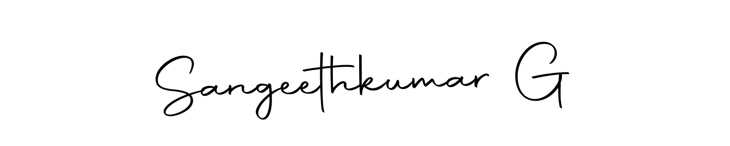 Make a beautiful signature design for name Sangeethkumar G. With this signature (Autography-DOLnW) style, you can create a handwritten signature for free. Sangeethkumar G signature style 10 images and pictures png