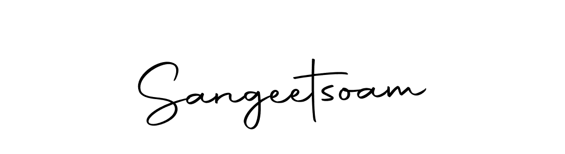 Create a beautiful signature design for name Sangeetsoam. With this signature (Autography-DOLnW) fonts, you can make a handwritten signature for free. Sangeetsoam signature style 10 images and pictures png