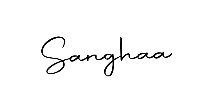 Make a beautiful signature design for name Sanghaa. With this signature (Autography-DOLnW) style, you can create a handwritten signature for free. Sanghaa signature style 10 images and pictures png