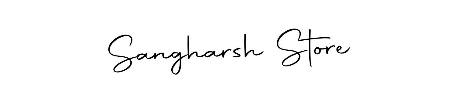 How to make Sangharsh Store signature? Autography-DOLnW is a professional autograph style. Create handwritten signature for Sangharsh Store name. Sangharsh Store signature style 10 images and pictures png