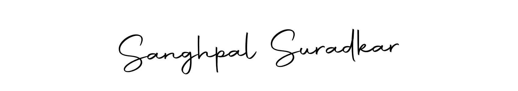 Use a signature maker to create a handwritten signature online. With this signature software, you can design (Autography-DOLnW) your own signature for name Sanghpal Suradkar. Sanghpal Suradkar signature style 10 images and pictures png