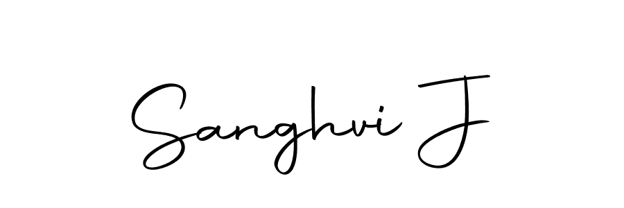 Also we have Sanghvi J name is the best signature style. Create professional handwritten signature collection using Autography-DOLnW autograph style. Sanghvi J signature style 10 images and pictures png