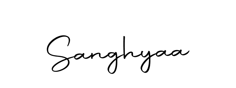 You should practise on your own different ways (Autography-DOLnW) to write your name (Sanghyaa) in signature. don't let someone else do it for you. Sanghyaa signature style 10 images and pictures png