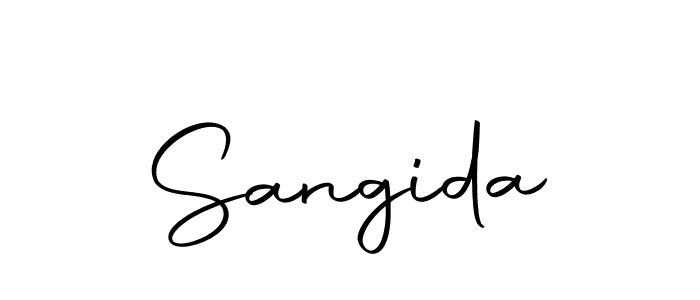 You can use this online signature creator to create a handwritten signature for the name Sangida. This is the best online autograph maker. Sangida signature style 10 images and pictures png