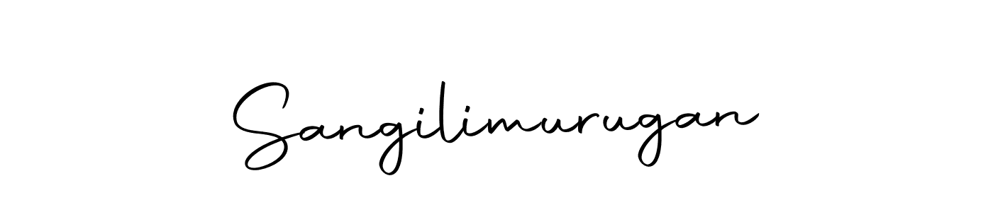 Autography-DOLnW is a professional signature style that is perfect for those who want to add a touch of class to their signature. It is also a great choice for those who want to make their signature more unique. Get Sangilimurugan name to fancy signature for free. Sangilimurugan signature style 10 images and pictures png