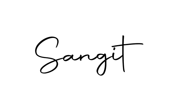 Make a beautiful signature design for name Sangit. With this signature (Autography-DOLnW) style, you can create a handwritten signature for free. Sangit signature style 10 images and pictures png