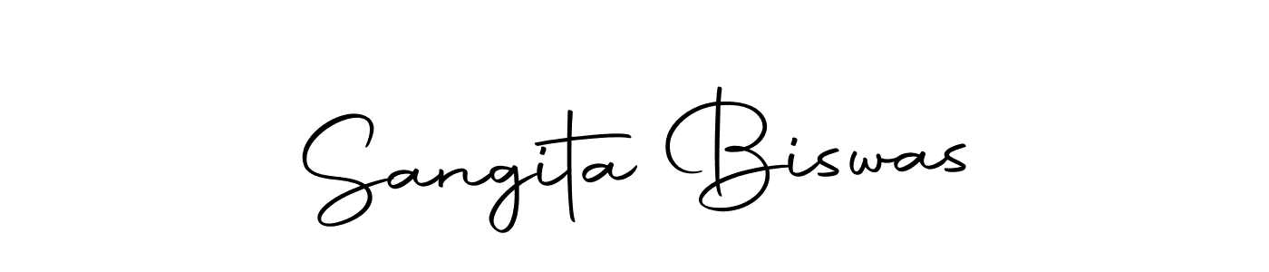 The best way (Autography-DOLnW) to make a short signature is to pick only two or three words in your name. The name Sangita Biswas include a total of six letters. For converting this name. Sangita Biswas signature style 10 images and pictures png