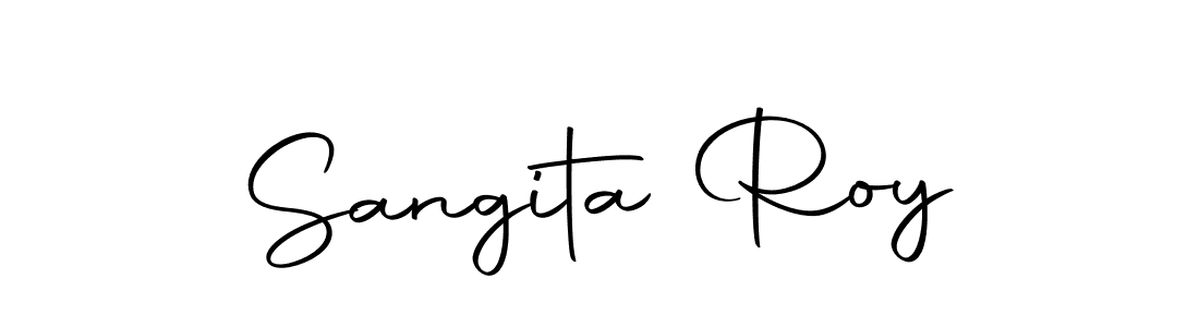 Use a signature maker to create a handwritten signature online. With this signature software, you can design (Autography-DOLnW) your own signature for name Sangita Roy. Sangita Roy signature style 10 images and pictures png