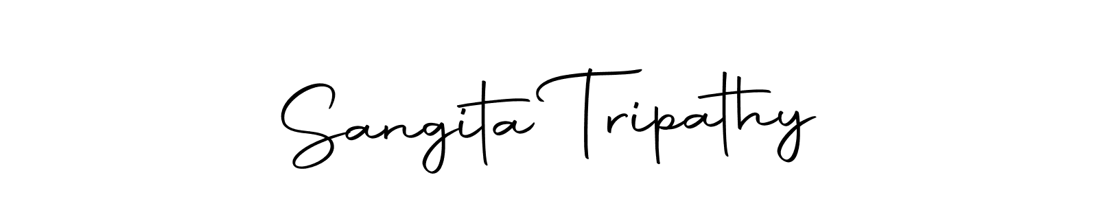 Make a beautiful signature design for name Sangita Tripathy. Use this online signature maker to create a handwritten signature for free. Sangita Tripathy signature style 10 images and pictures png