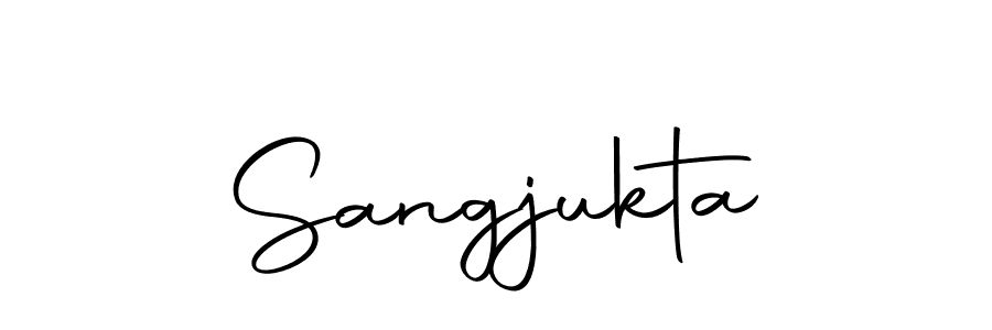 Create a beautiful signature design for name Sangjukta. With this signature (Autography-DOLnW) fonts, you can make a handwritten signature for free. Sangjukta signature style 10 images and pictures png