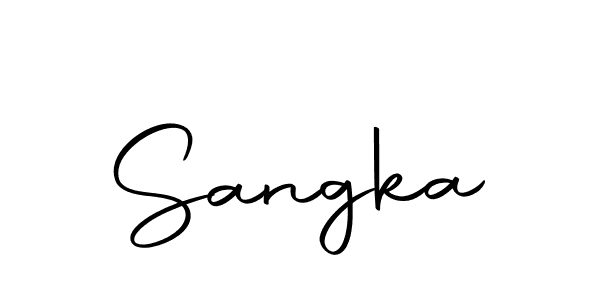 Also we have Sangka name is the best signature style. Create professional handwritten signature collection using Autography-DOLnW autograph style. Sangka signature style 10 images and pictures png