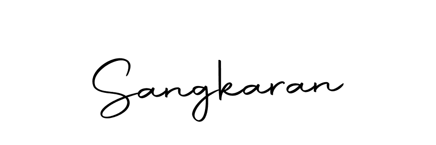Use a signature maker to create a handwritten signature online. With this signature software, you can design (Autography-DOLnW) your own signature for name Sangkaran. Sangkaran signature style 10 images and pictures png