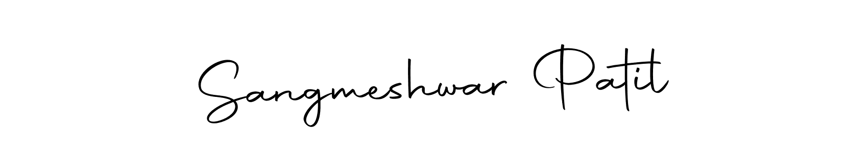 Make a beautiful signature design for name Sangmeshwar Patil. With this signature (Autography-DOLnW) style, you can create a handwritten signature for free. Sangmeshwar Patil signature style 10 images and pictures png