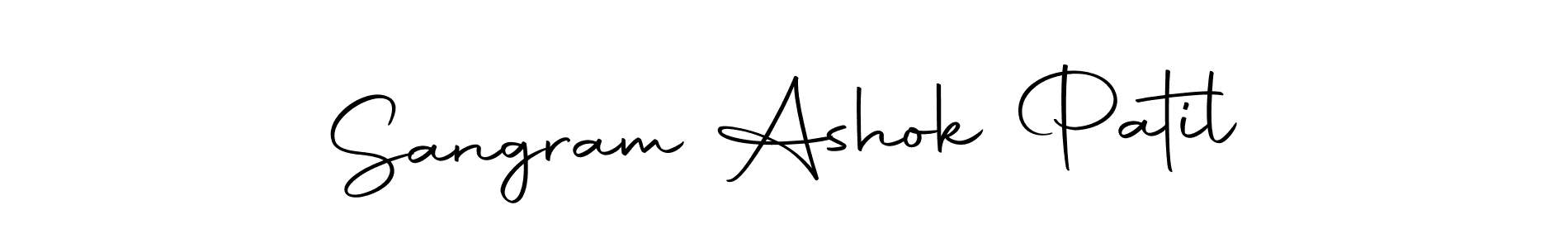 Also we have Sangram Ashok Patil name is the best signature style. Create professional handwritten signature collection using Autography-DOLnW autograph style. Sangram Ashok Patil signature style 10 images and pictures png