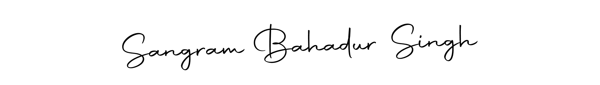 You should practise on your own different ways (Autography-DOLnW) to write your name (Sangram Bahadur Singh) in signature. don't let someone else do it for you. Sangram Bahadur Singh signature style 10 images and pictures png