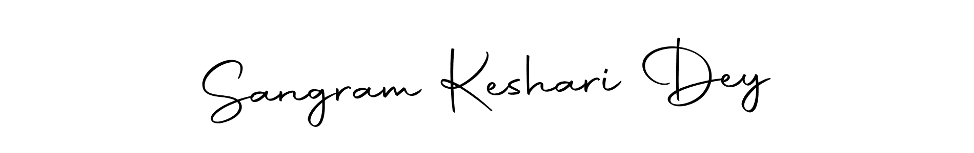 Create a beautiful signature design for name Sangram Keshari Dey. With this signature (Autography-DOLnW) fonts, you can make a handwritten signature for free. Sangram Keshari Dey signature style 10 images and pictures png