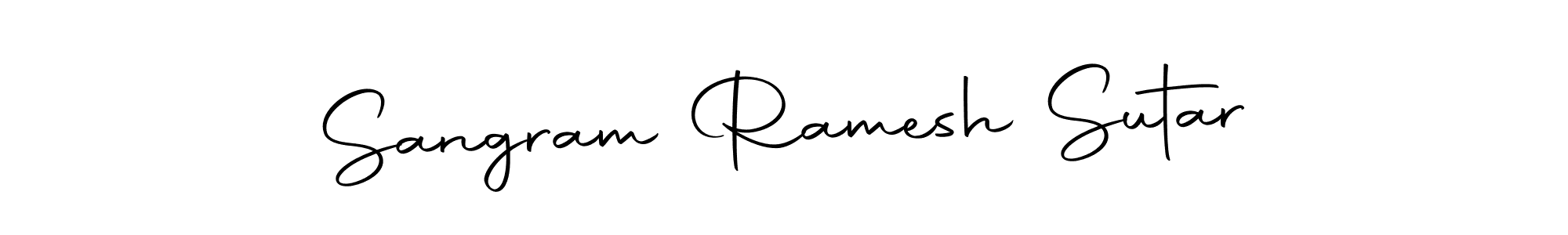 This is the best signature style for the Sangram Ramesh Sutar name. Also you like these signature font (Autography-DOLnW). Mix name signature. Sangram Ramesh Sutar signature style 10 images and pictures png