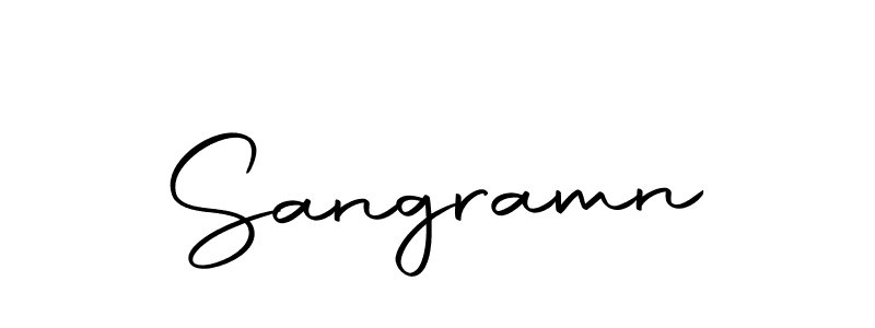 How to Draw Sangramn signature style? Autography-DOLnW is a latest design signature styles for name Sangramn. Sangramn signature style 10 images and pictures png