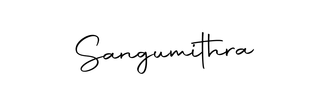 Also we have Sangumithra name is the best signature style. Create professional handwritten signature collection using Autography-DOLnW autograph style. Sangumithra signature style 10 images and pictures png