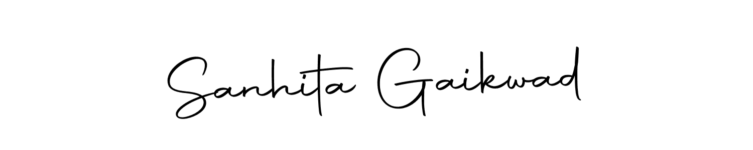Design your own signature with our free online signature maker. With this signature software, you can create a handwritten (Autography-DOLnW) signature for name Sanhita Gaikwad. Sanhita Gaikwad signature style 10 images and pictures png